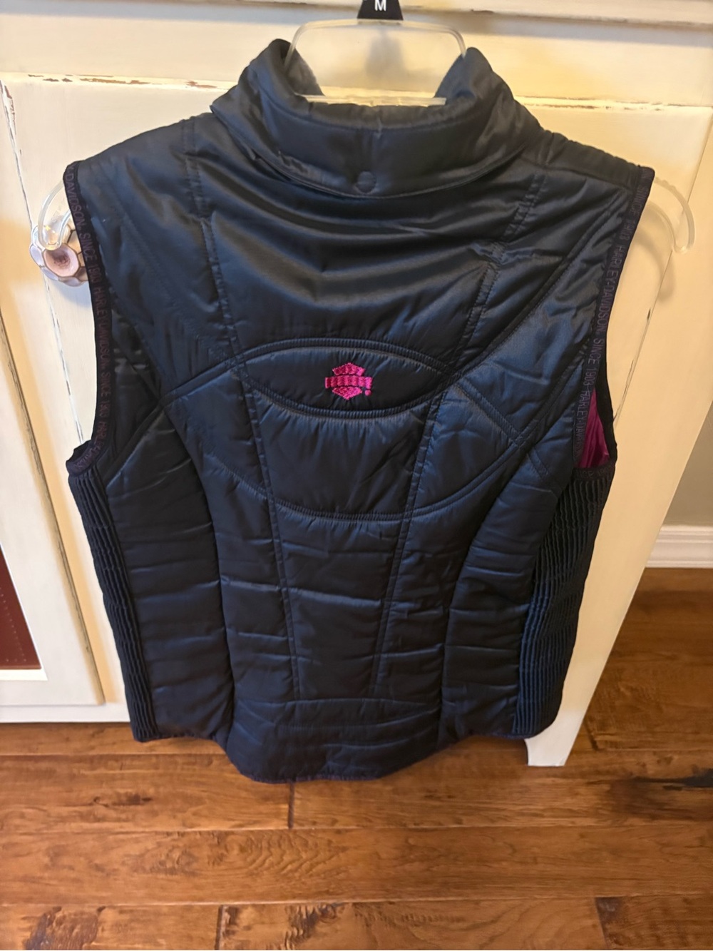 Harley Davidson Ladies Quilted Vest Size Medium